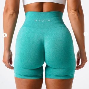 NVGTN Turquoise Pro Seamless Shorts